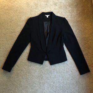 LAST CHANCE Cute Black Blazer with Bow Detail